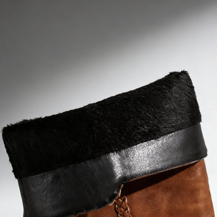 Liora Braided Knee-High Riding Boots