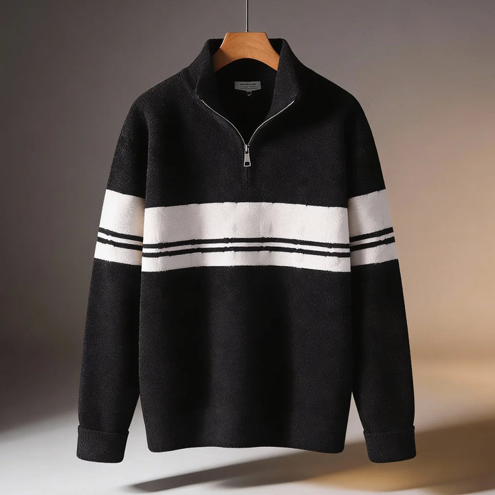 Miles Quarter-Zip Knit Sweater