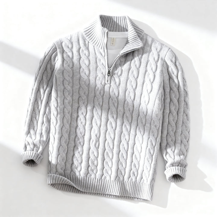 Oxford Cable Knit Sweater