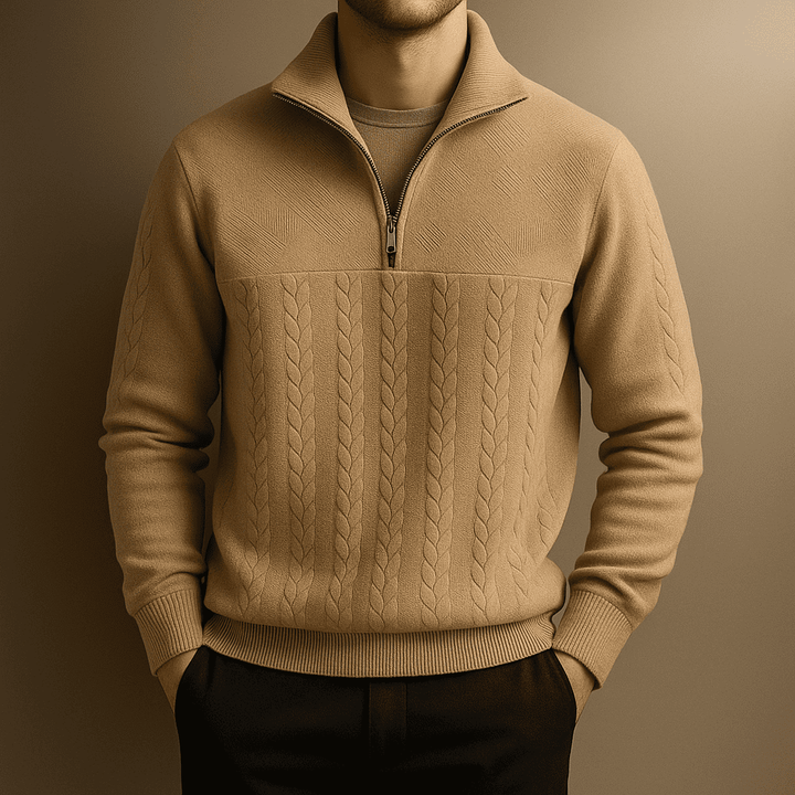 Brighton Quarter-Zip Pullover