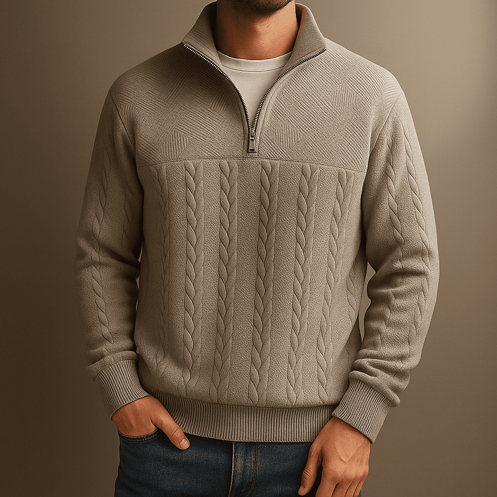 Brighton Quarter-Zip Pullover