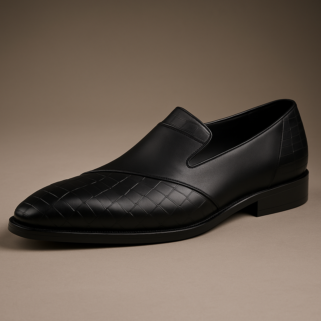 Whitby Smooth Slip-On Leather Loafers