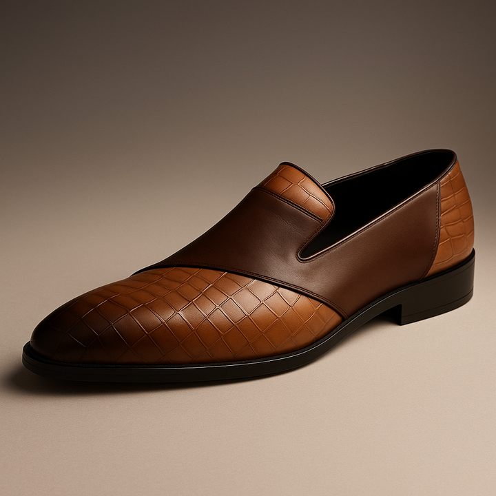 Whitby Smooth Slip-On Leather Loafers
