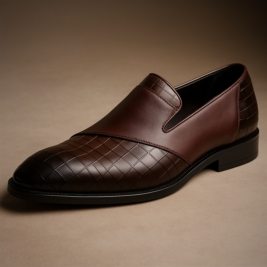 Whitby Smooth Slip-On Leather Loafers