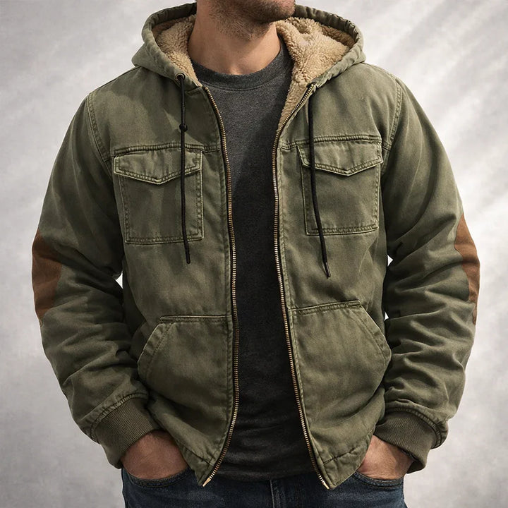 Marcus Sherpa Insulated Hooded Jacket