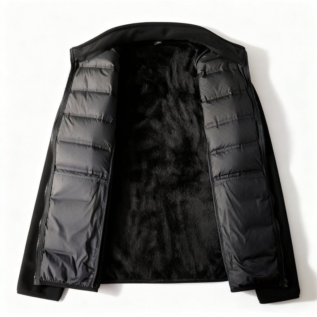 Caspian Fleece Lined Down Jacket
