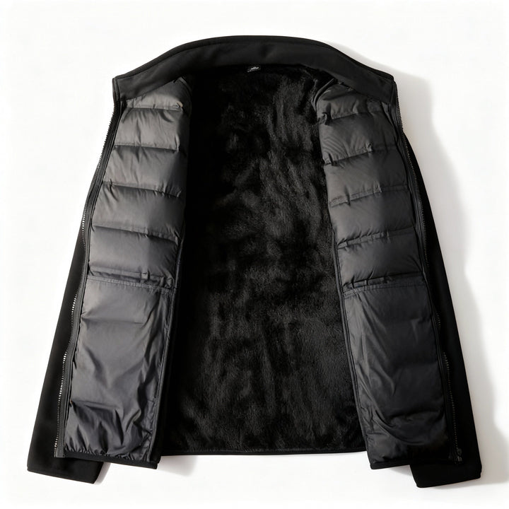 Caspian Fleece Lined Down Jacket