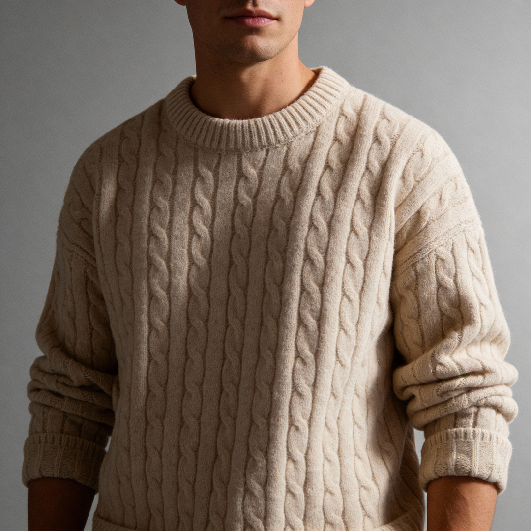 Briar Classic Cable Knit Sweater