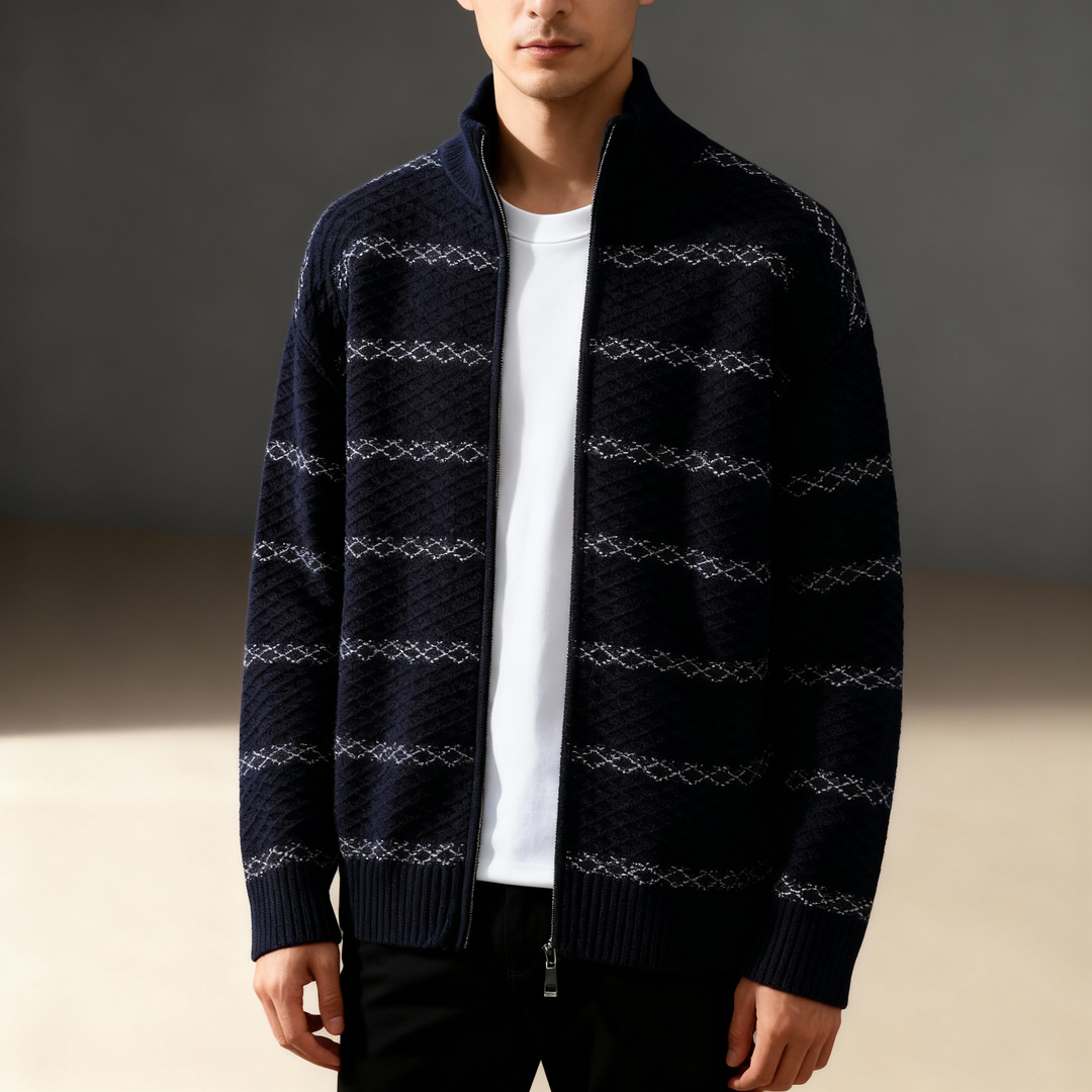 Foster Zip-Up Cardigan