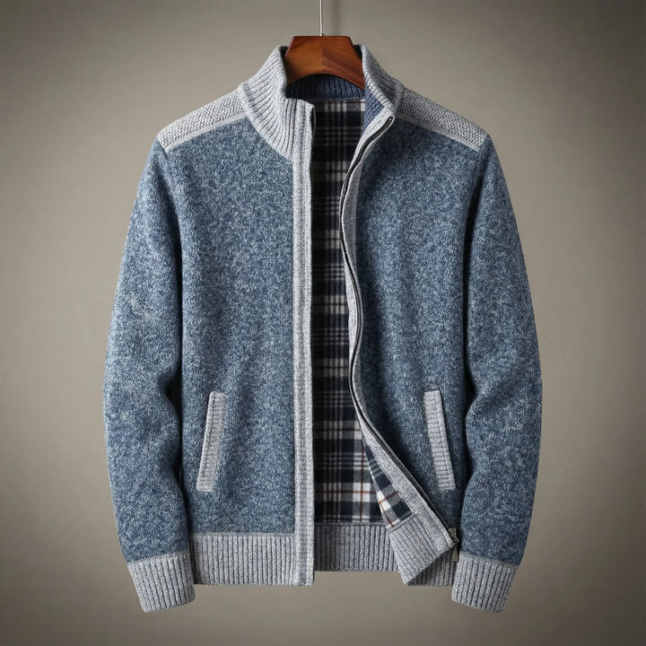 Walker Full-Zip Knit Sweater Jacket