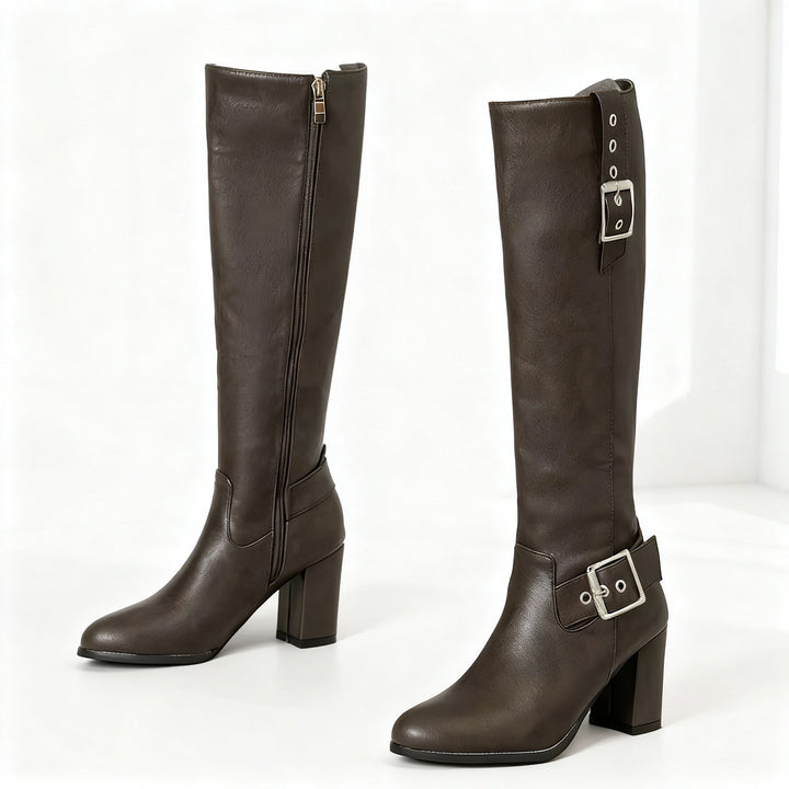 Westbridge Tall Buckle Riding Boots