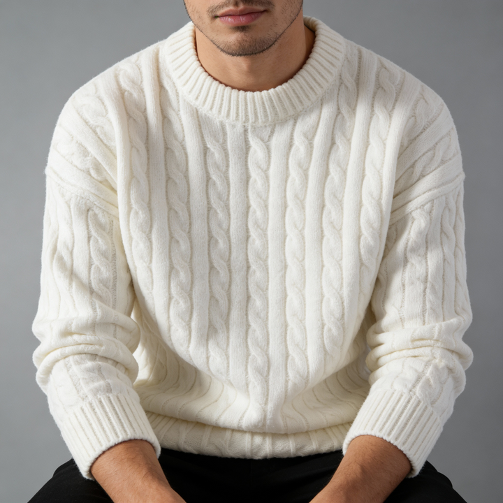 Briar Classic Cable Knit Sweater