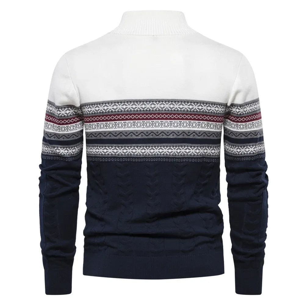 Roland Quarter-Zip Pullover Sweater