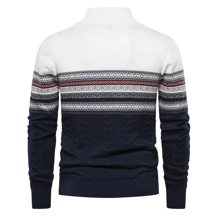 Roland Quarter-Zip Pullover Sweater