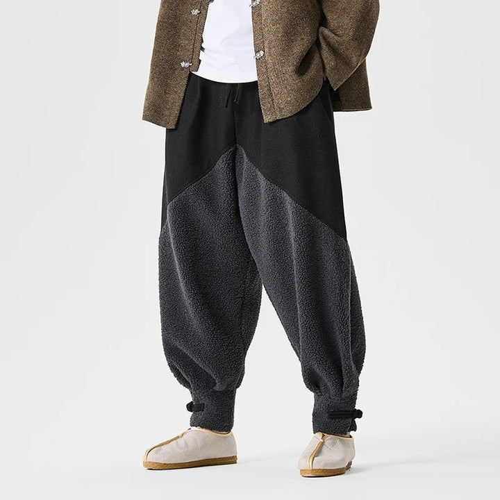 Bowen Wide-Leg Sherpa Pants