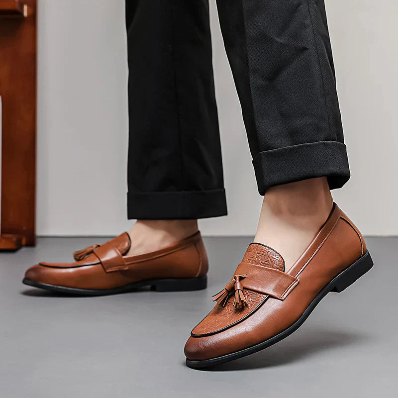 Rialla Genuine Leather Loafers