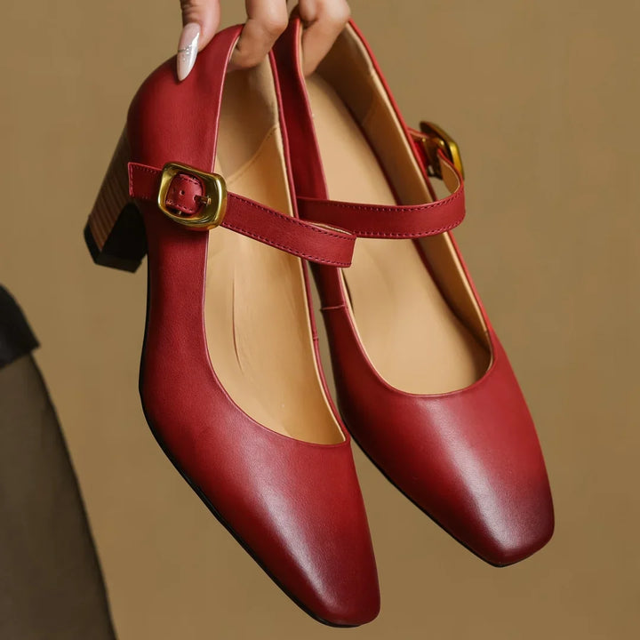 Sorelle Genuine Leather Heels