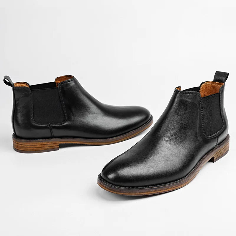 Elsinore Cowhide Chelsea Boots