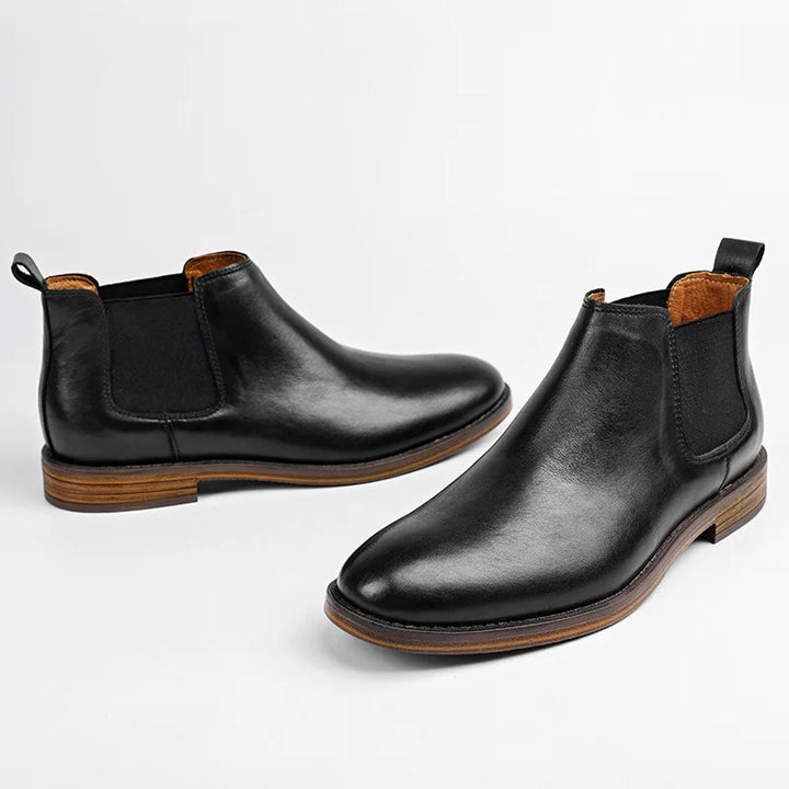 Elsinore Cowhide Chelsea Boots