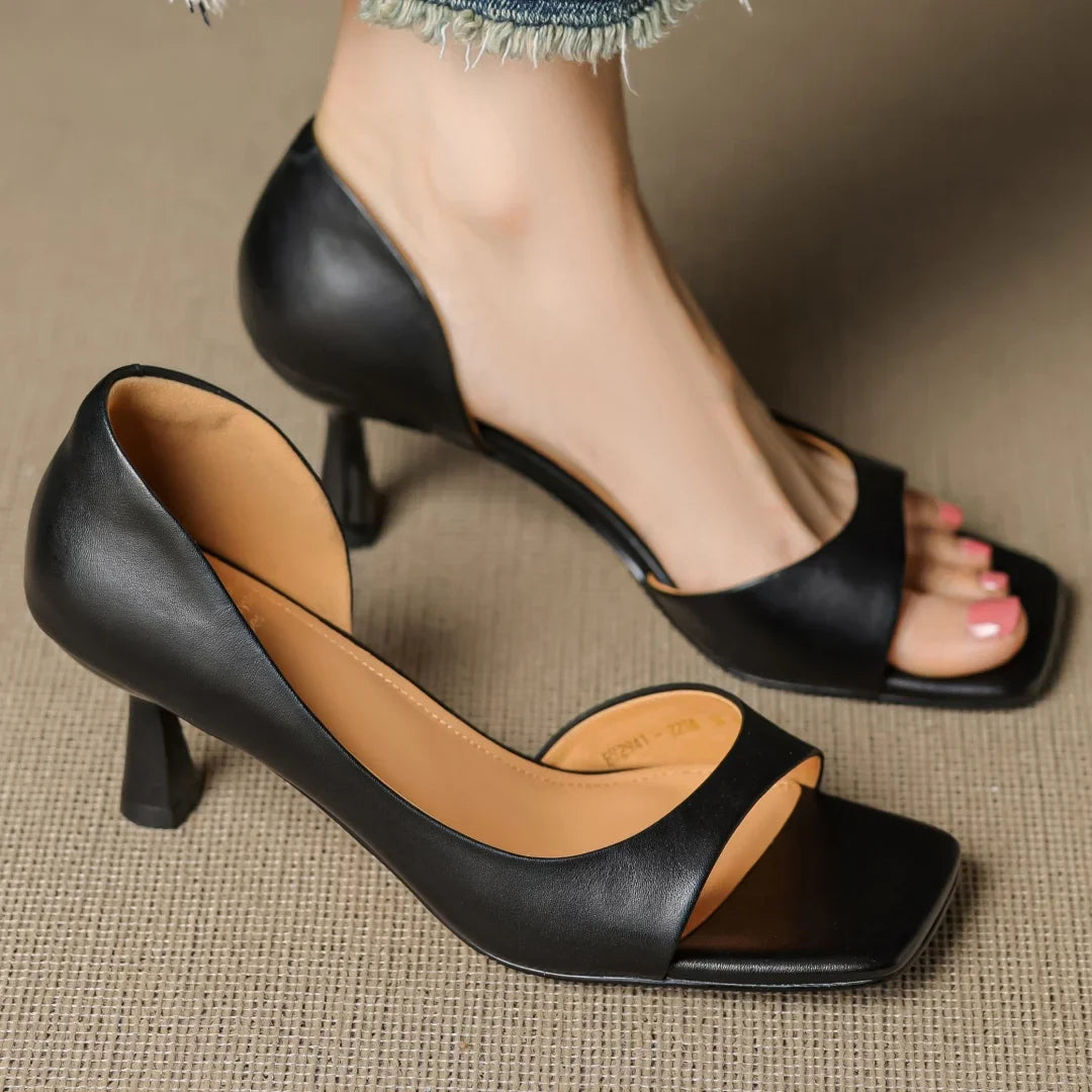 Alenya Genuine Leather Heels