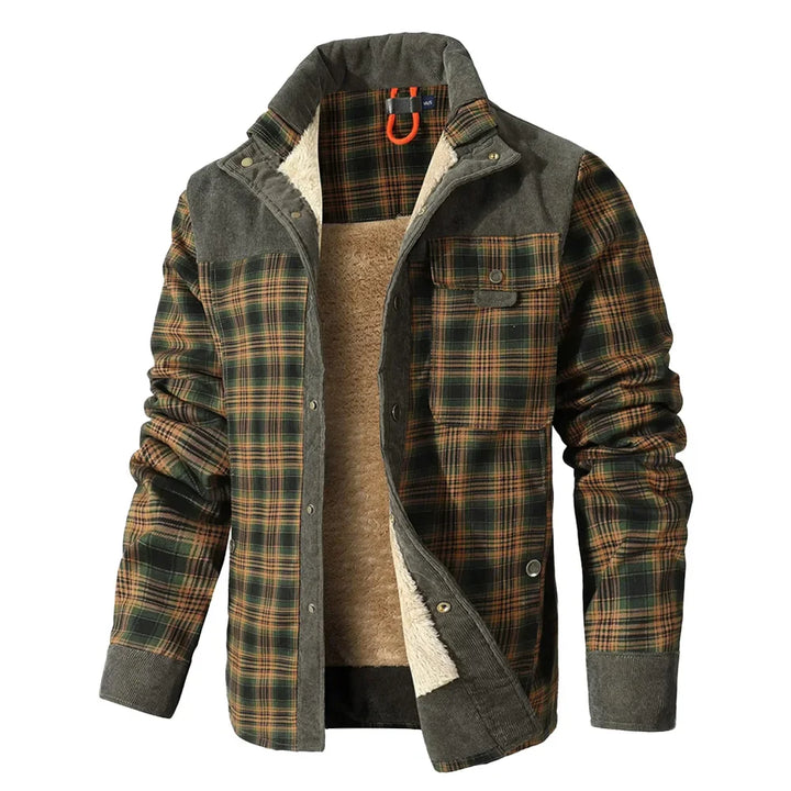 Warwick Sherpa Lined Flannel Jacket