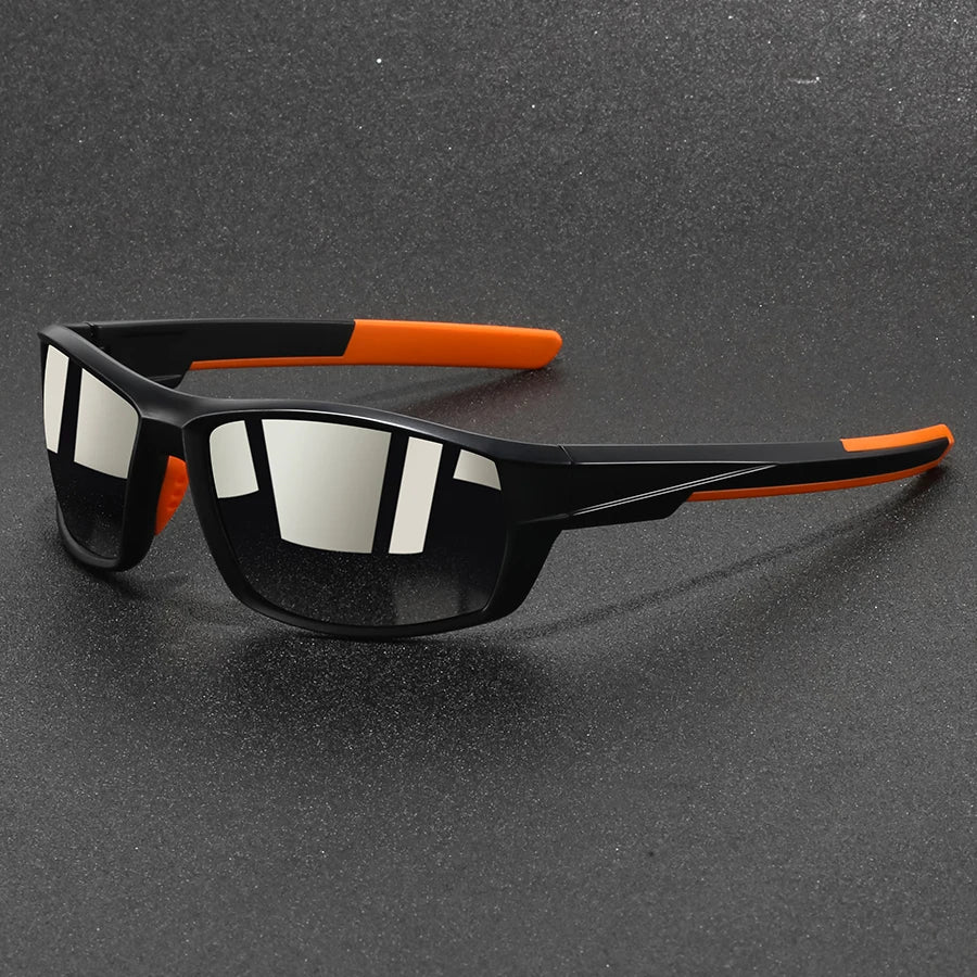 Woodlands Polarized Sunglasses with camo-print, UV 400 protection and lightweight frame for optimal clarity.