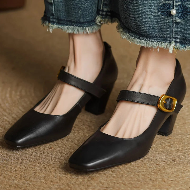 Sorelle Genuine Leather Heels