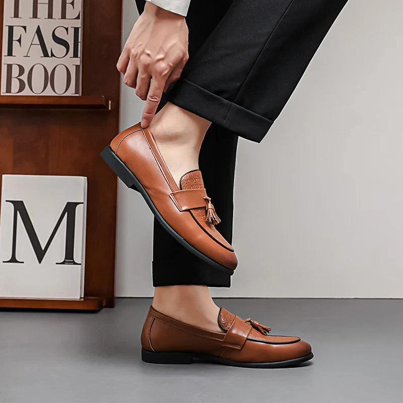 Rialla Genuine Leather Loafers