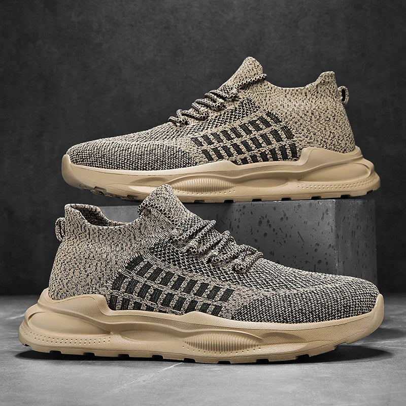 Brava Performance Mesh Sneaker featuring breathable knit fabric and high-rebound midsole in a stylish design.