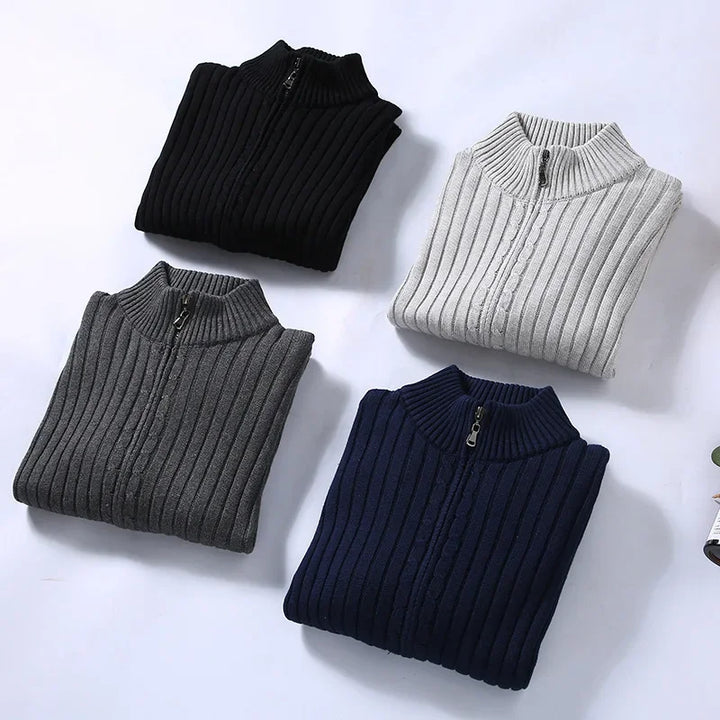 Miles Lucas Zip Cardigan