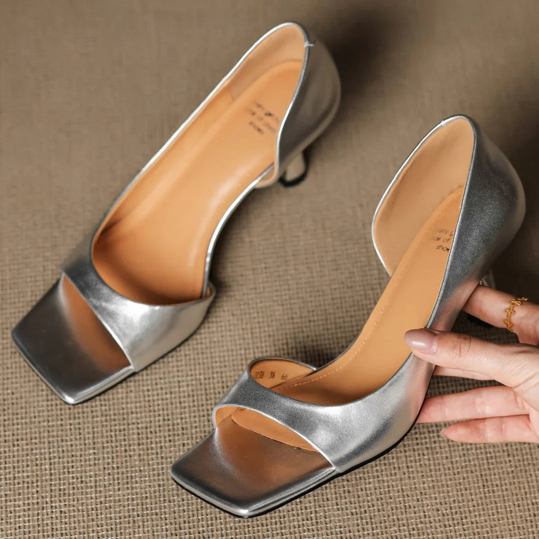 Alenya Genuine Leather Heels
