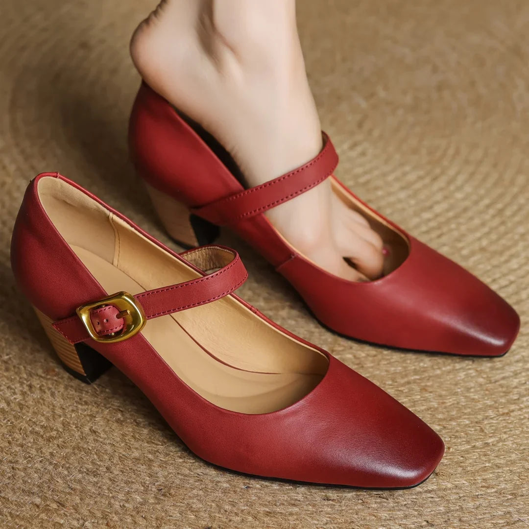 Sorelle Genuine Leather Heels