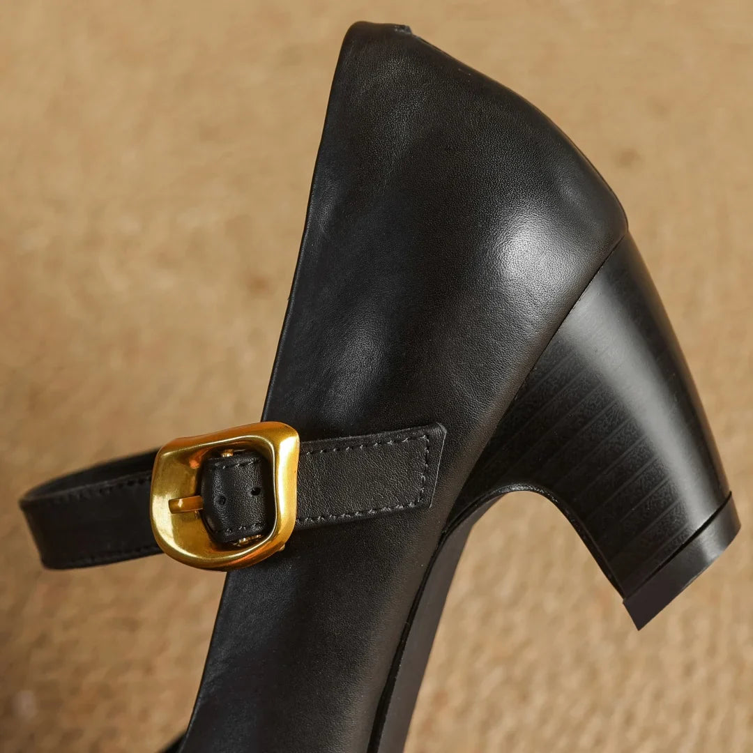 Sorelle Genuine Leather Heels