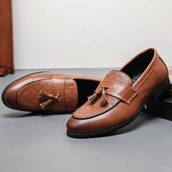 Rialla Genuine Leather Loafers