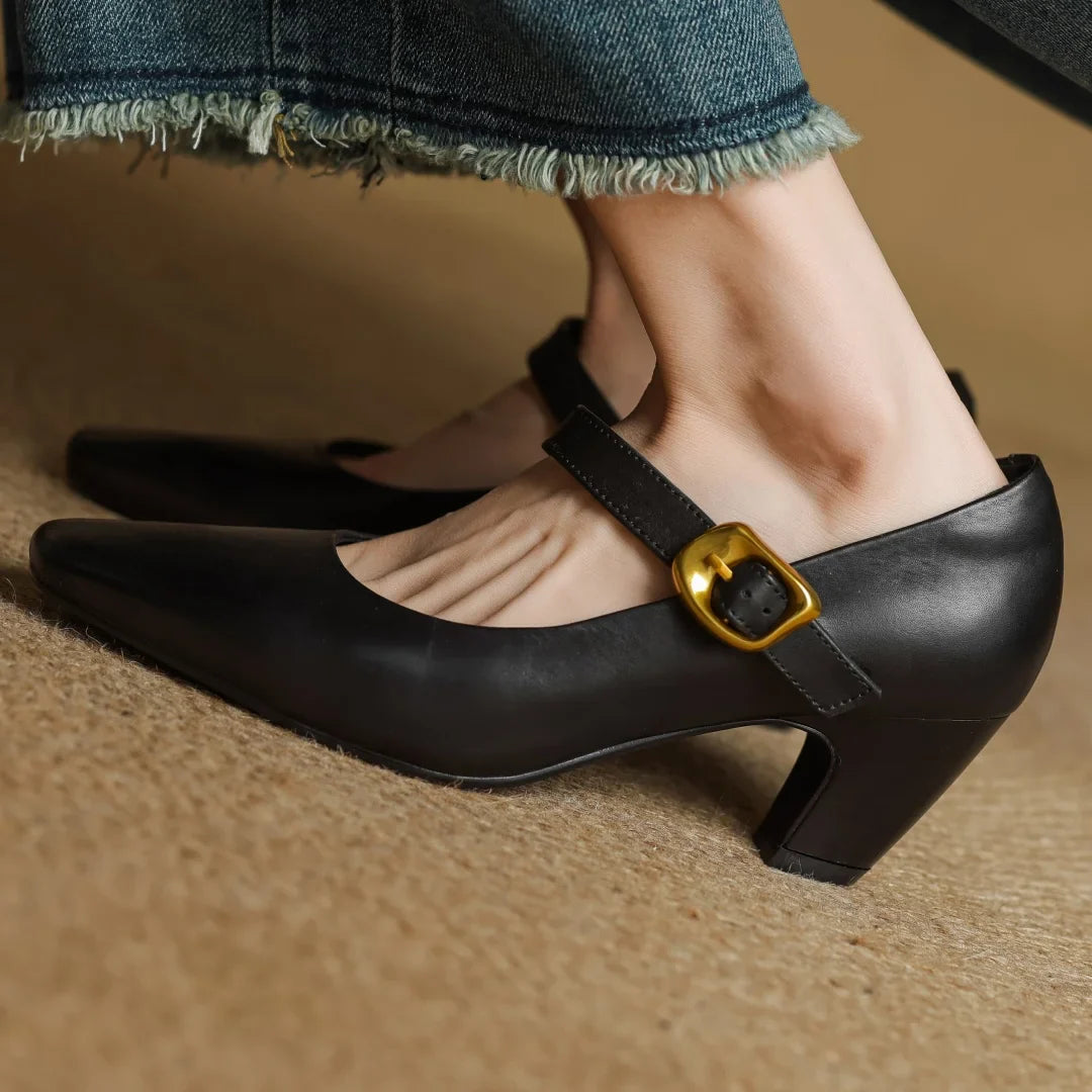 Sorelle Genuine Leather Heels