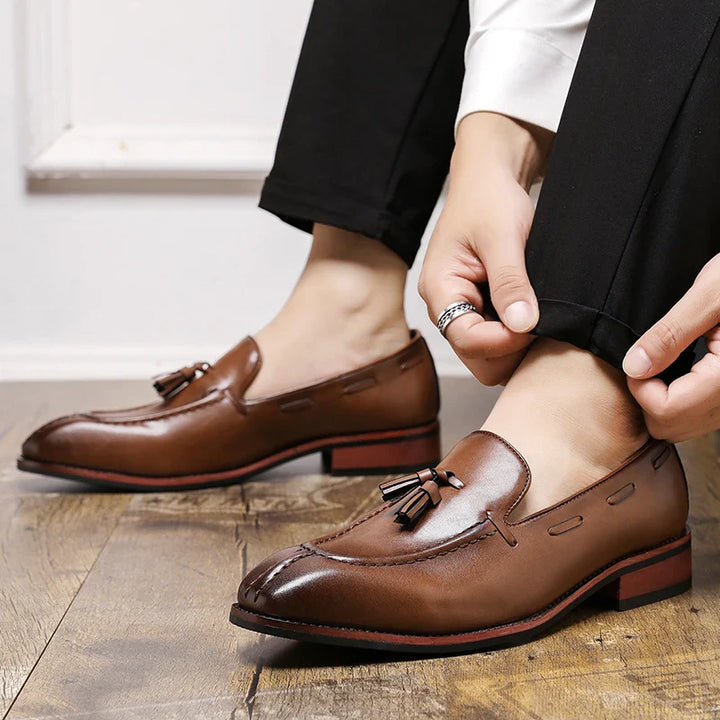 Windsor Leather Tassel Loafer