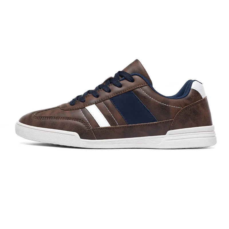 Rival Sport Sneakers in brown with contrast paneling and sleek low-profile design for comfort and style.