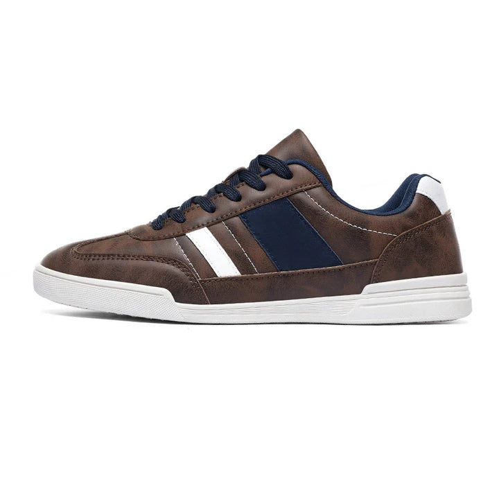 Rival Sport Sneakers in brown with contrast paneling and sleek low-profile design for comfort and style.