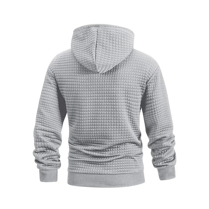 Griffin Knit Full-Zip Hoodie