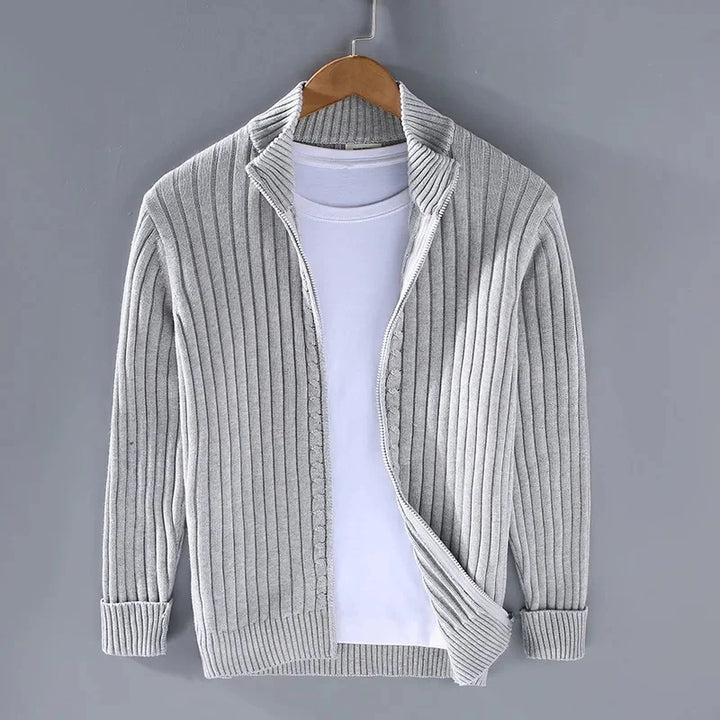 Miles Lucas Zip Cardigan