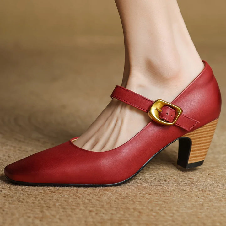 Sorelle Genuine Leather Heels