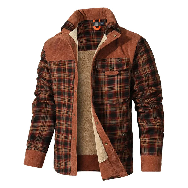 Warwick Sherpa Lined Flannel Jacket