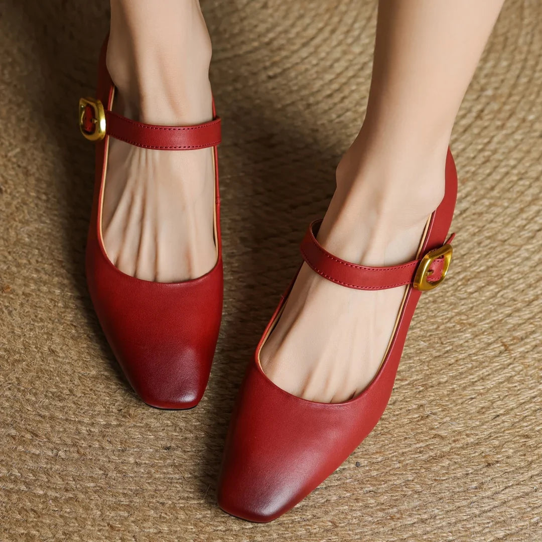 Sorelle Genuine Leather Heels