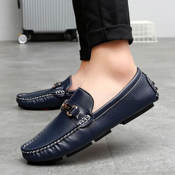 Orlano Genuine Leather Loafers