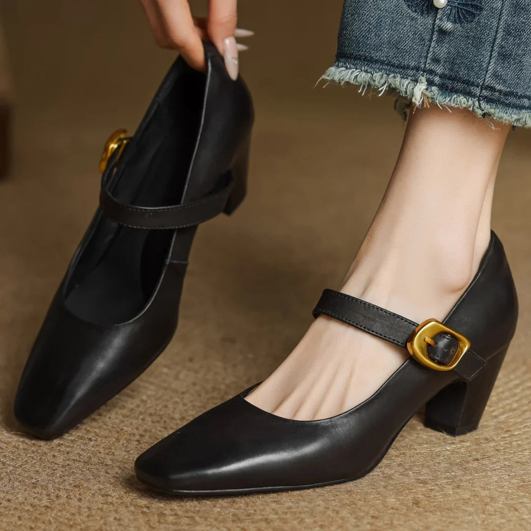Sorelle Genuine Leather Heels