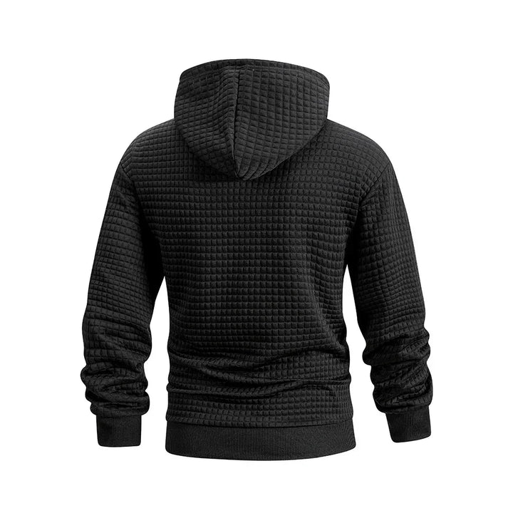 Griffin Knit Full-Zip Hoodie