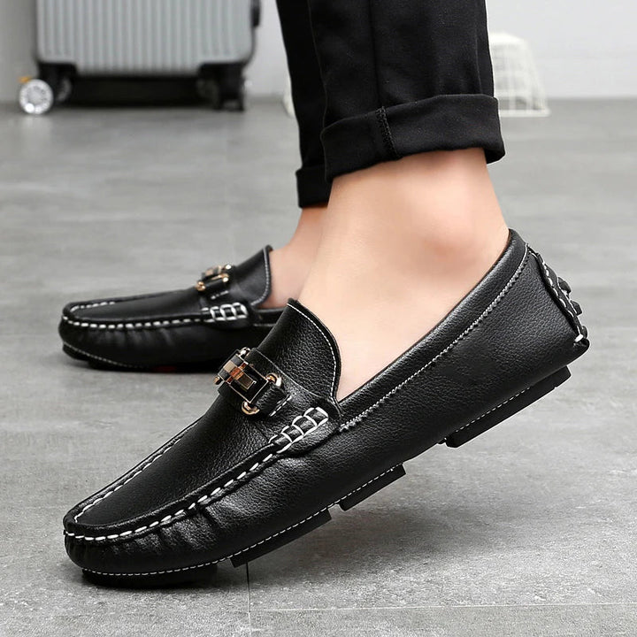Orlano Genuine Leather Loafers