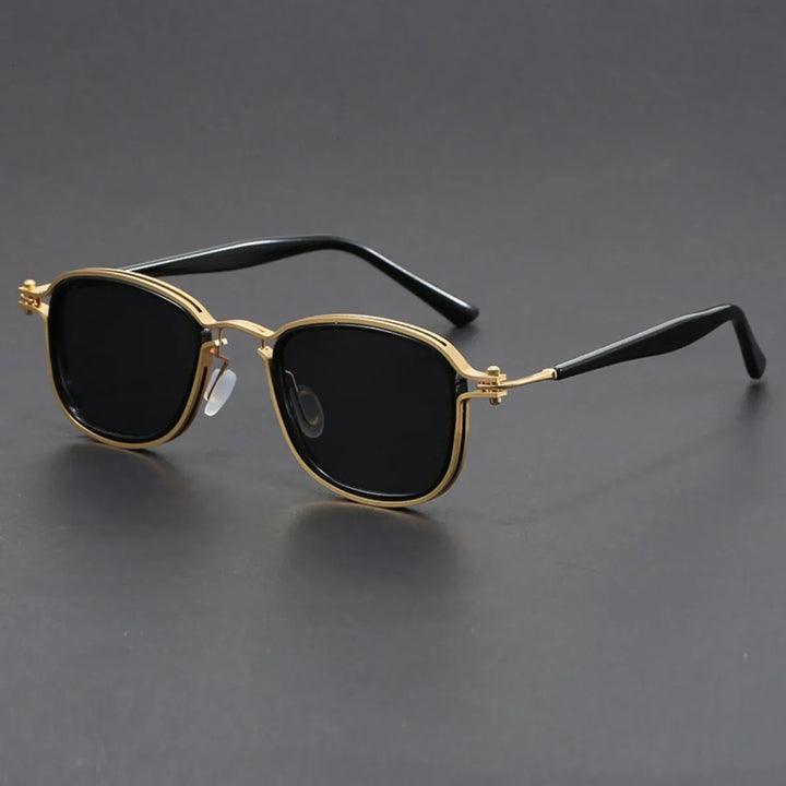 Chimera round frame sunglasses featuring a bold design with glare-blocking lenses and lightweight construction.