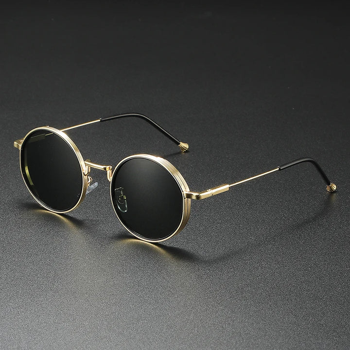 Oslo Round Alloy Sunglasses