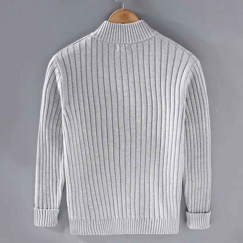 Miles Lucas Zip Cardigan